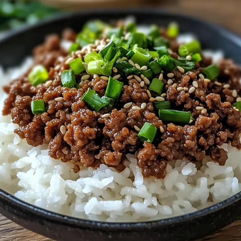 Boeuf Haché Coréen