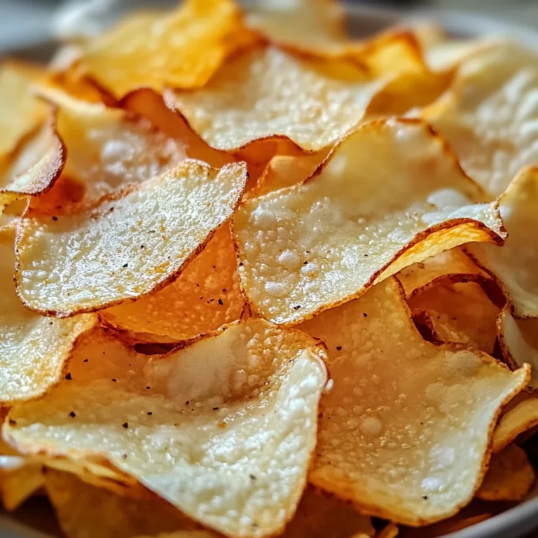 Chips de fromage blanc