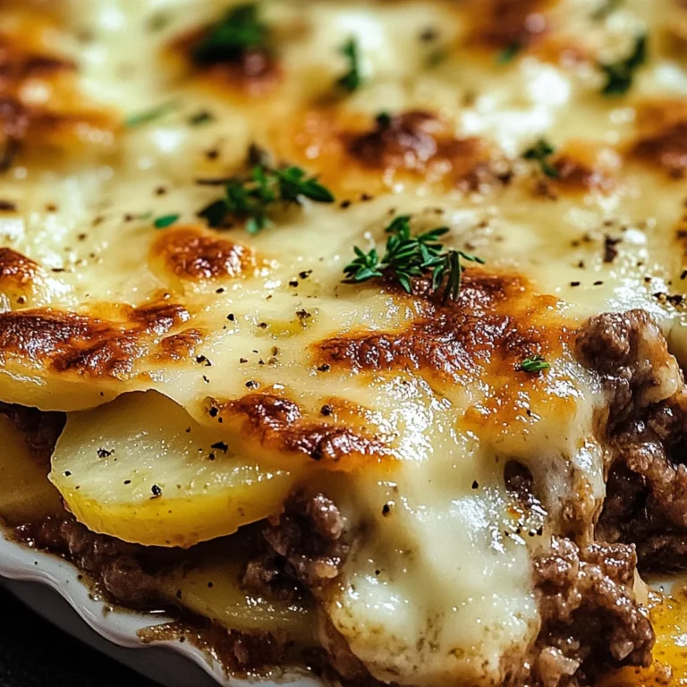 Gratin réconfortant et savoureux