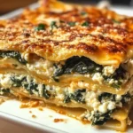 Lasagnes Épinards Ricotta