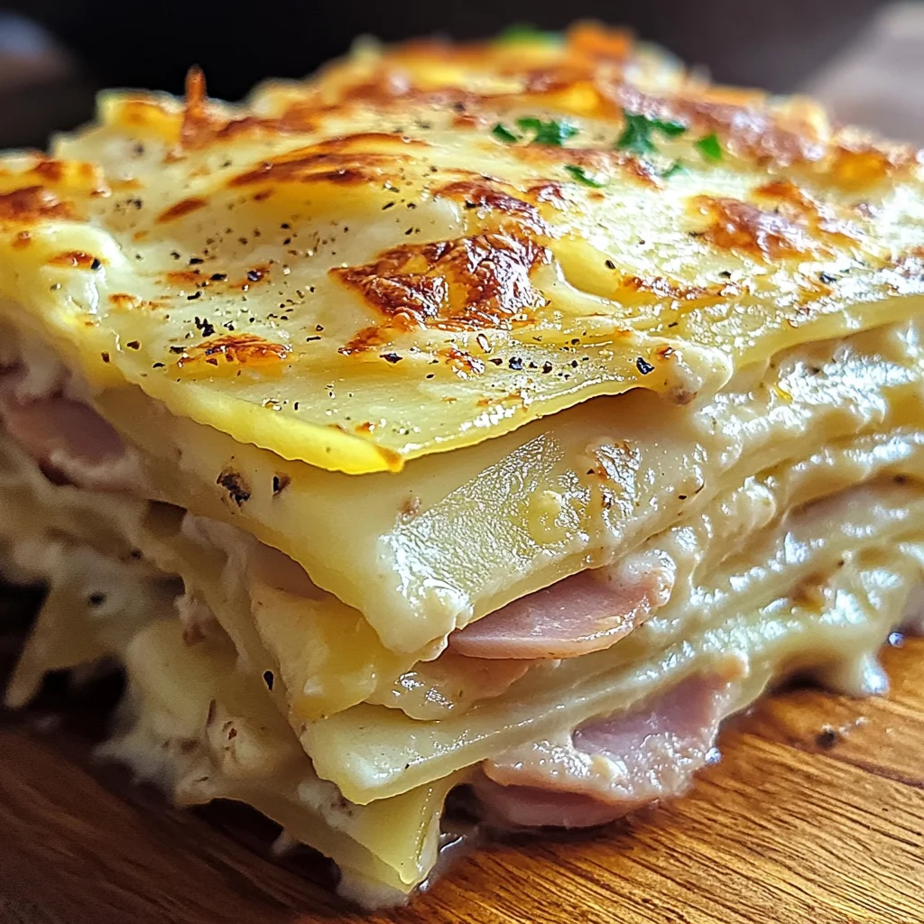 Lasagnes de Pommes de Terre Gourmandes