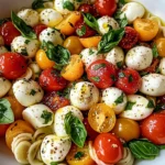 Salade Caprese Crémeuse