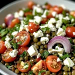 Salade Croquante de Lentilles & Feta