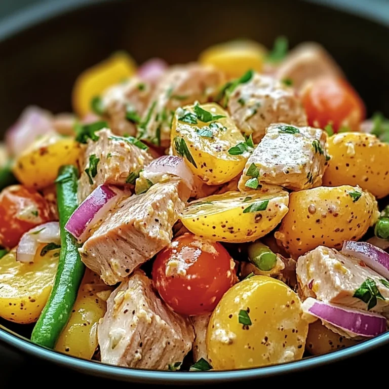 Salade de Pommes de Terre au Thon
