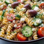 Salade de pâtes méditerranéenne