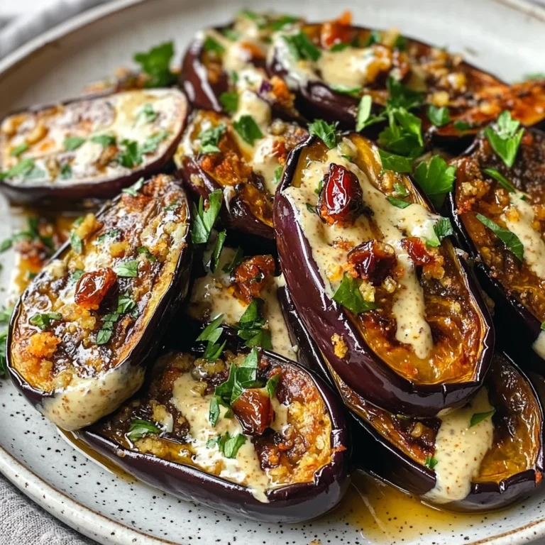 Aubergines rôties méditerranéennes