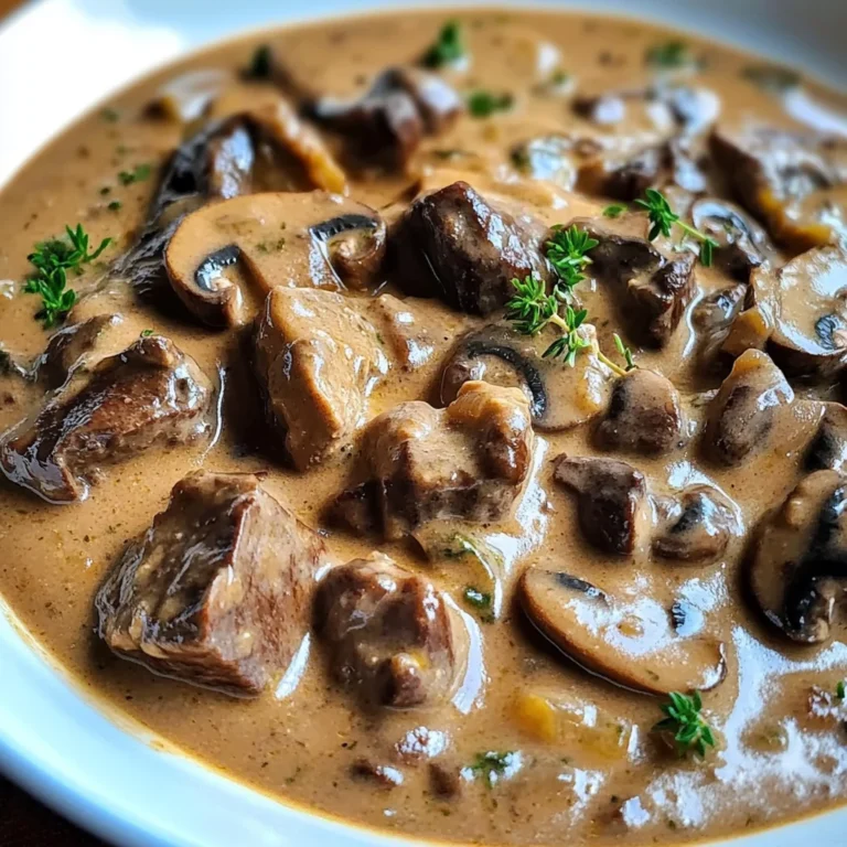 Bœuf Stroganoff au Cookeo