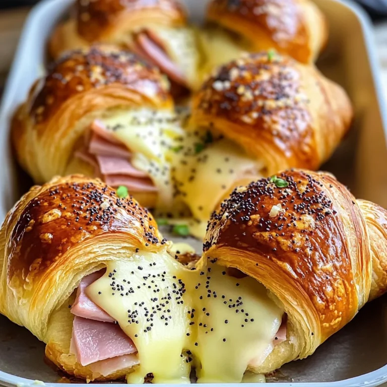 Croissants gourmands faciles