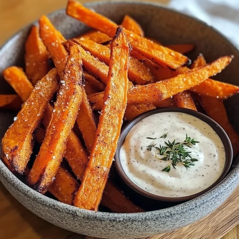 Frites légères et croustillantes