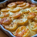 Gratin de pommes de terre crémeux