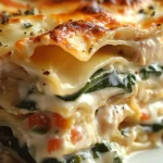 Lasagnes familiales aux légumes et poulet