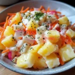 Salade Alaska fraîche et savoureuse