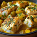 Tajine de lotte au safran